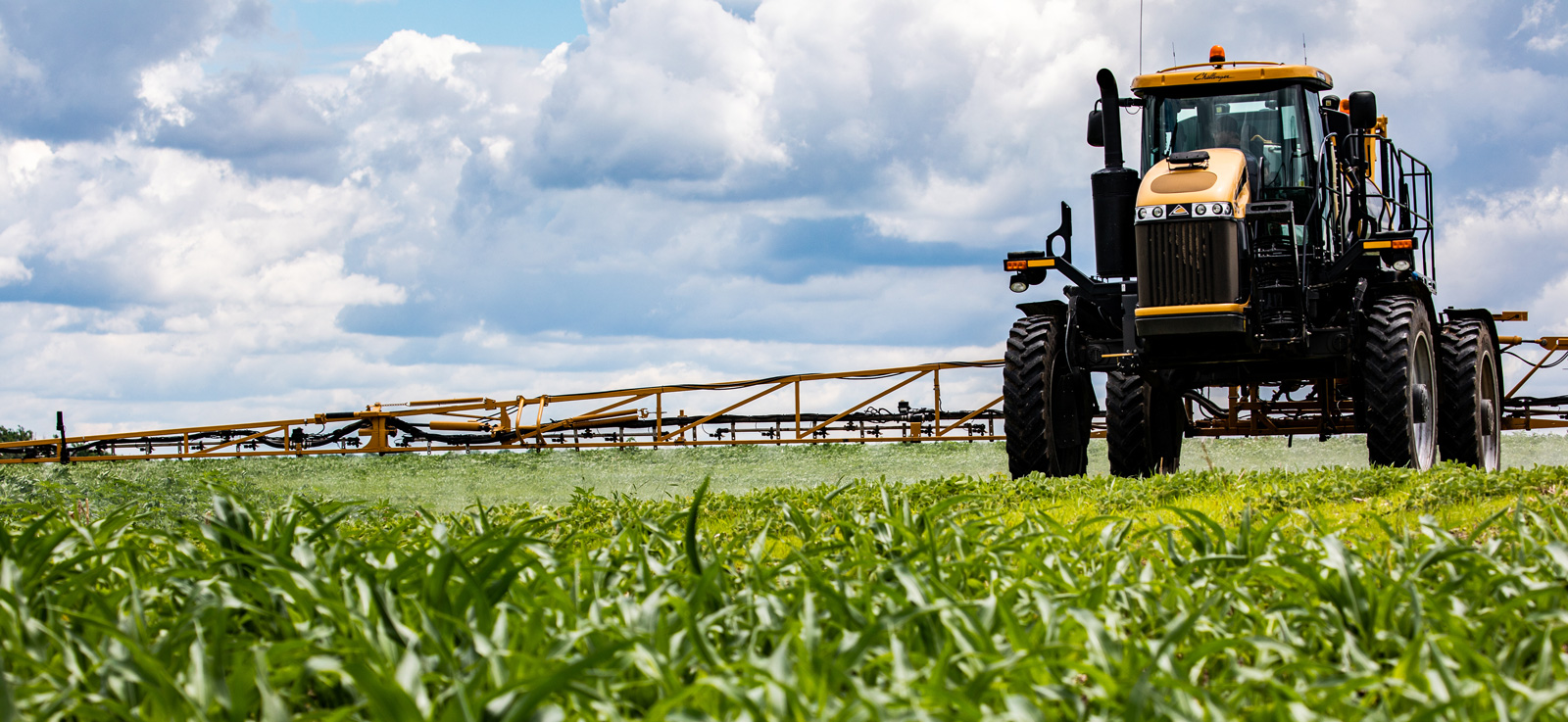 TerraGator in a field
