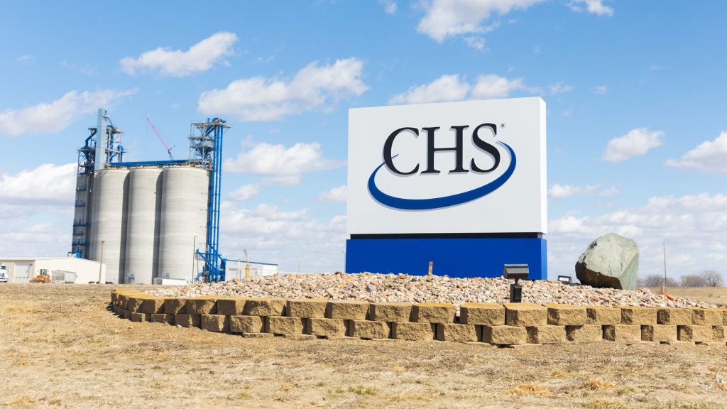 CHS Grain elevator in Worthing South Dakota